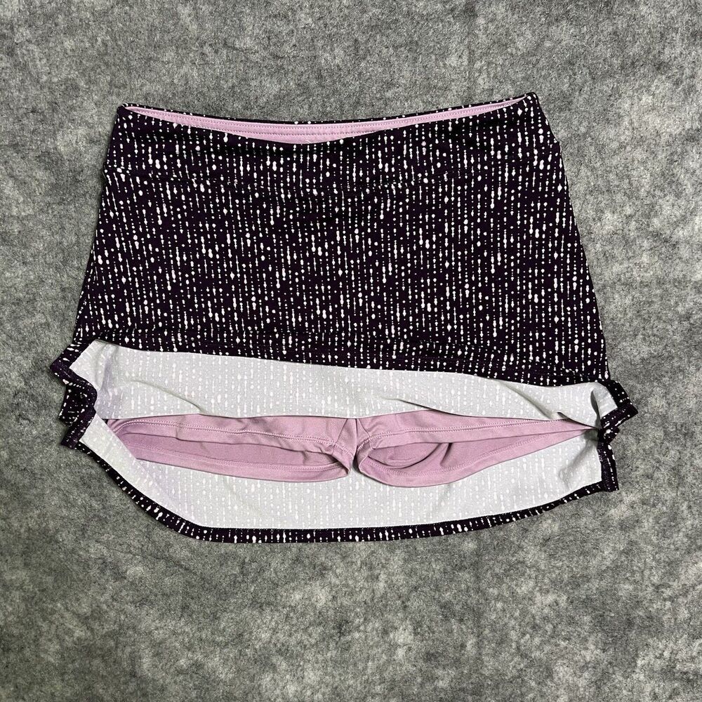 Tranquility Skort Women's S Purple Stretch Liner Shorts Tennis Golf Outdoor